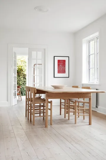J39 stoel, Licht geolied eik-gevlochten naturel, 6-pack - Fredericia Furniture