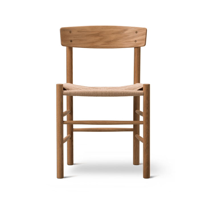 J39 stoel - Oiled oak-gevlochten naturel - Fredericia Furniture