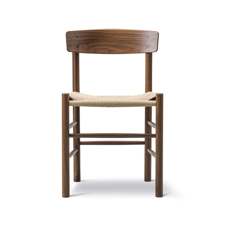 J39 stoel - Oliebehandeld walnoot-gevlochten naturel - Fredericia Furniture
