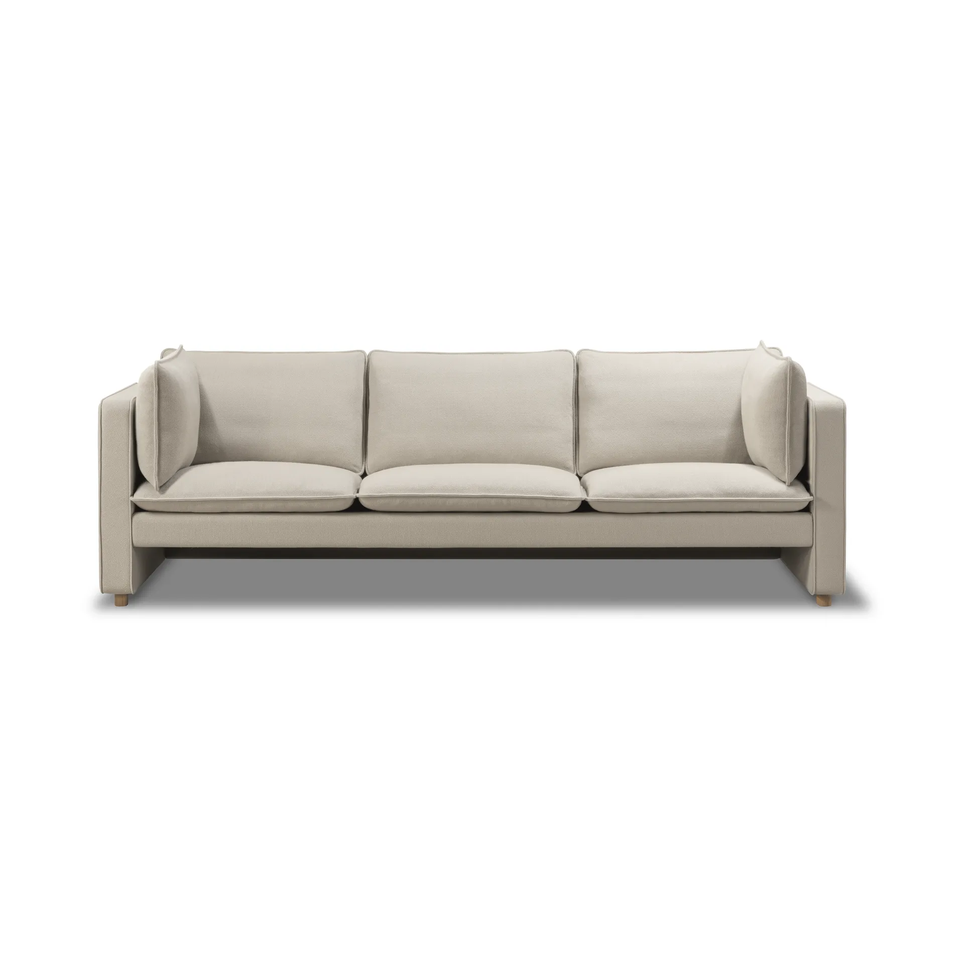 Jota bank, Vidar 146-licht geolied eiken, 231 cm, 3-zits Fredericia Furniture