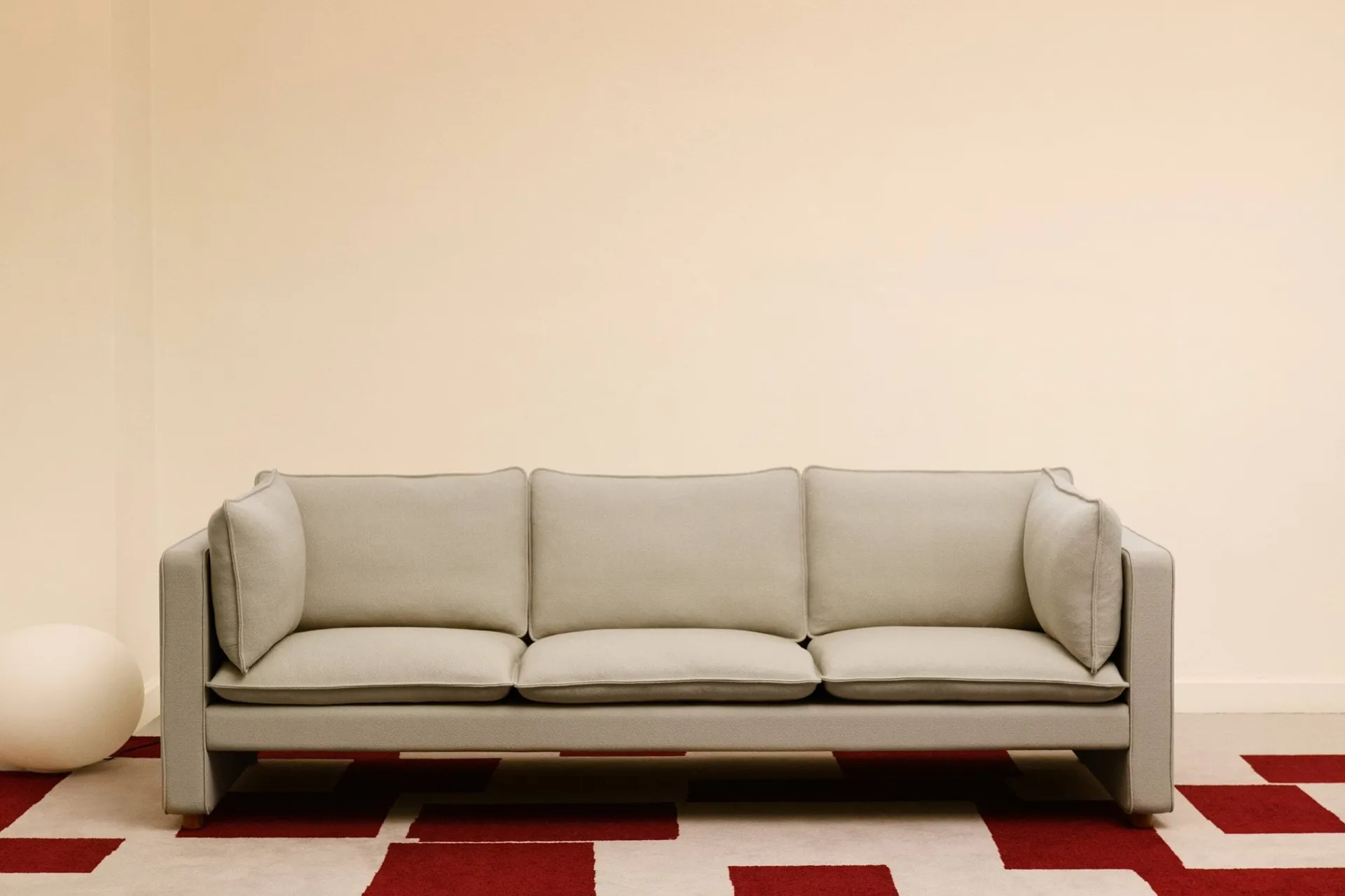 Jota bank, Vidar 146-licht geolied eiken, 231 cm, 3-zits Fredericia Furniture