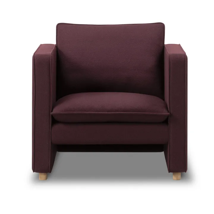 Jota loungestoel - Vidar 693-lichtgeolied eiken - Fredericia Furniture