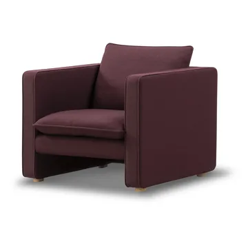 Jota loungestoel - Vidar 693-lichtgeolied eiken - Fredericia Furniture
