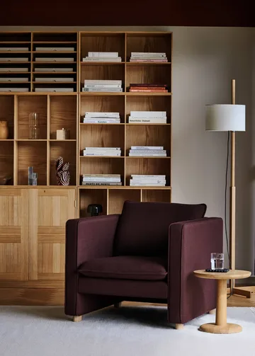 Jota loungestoel - Vidar 693-lichtgeolied eiken - Fredericia Furniture