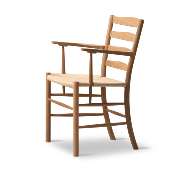 Klint armstoel - Naturgeweven-oliegevend eik - Fredericia Furniture
