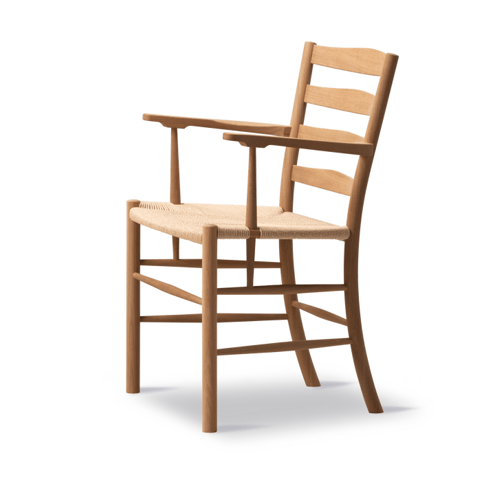 Klint armstoel - Naturgeweven-oliegevend eik - Fredericia Furniture