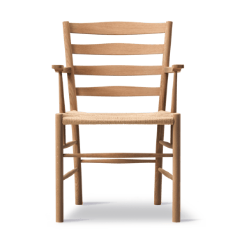 Klint armstoel - Naturgeweven-oliegevend eik - Fredericia Furniture