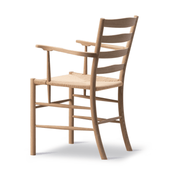Klint armstoel - Naturgeweven-oliegevend eik - Fredericia Furniture