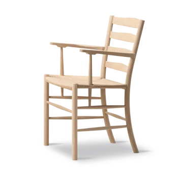 Klint armstoel - Natuur-gevlochten-gezeepte eik - Fredericia Furniture