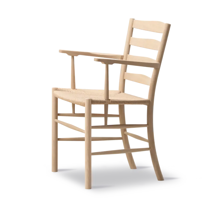 Klint armstoel - Natuur-gevlochten-gezeepte eik - Fredericia Furniture