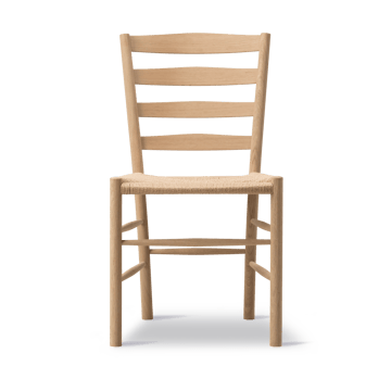 Klint stoel - Natuur-gevlochten-gezeepte eik - Fredericia Furniture