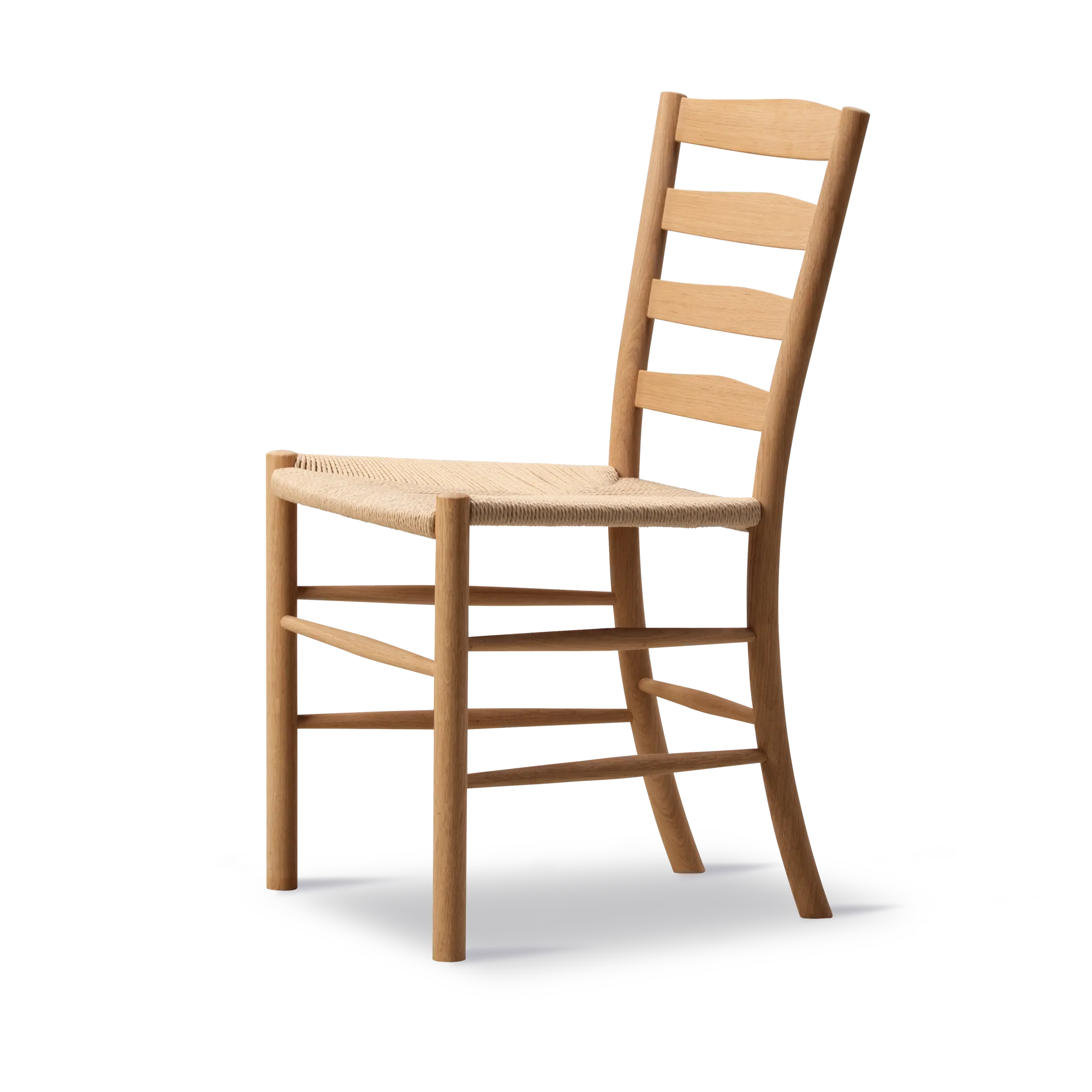 Klint stoel, Natuurgevlochten-oliegeoliede eik Fredericia Furniture