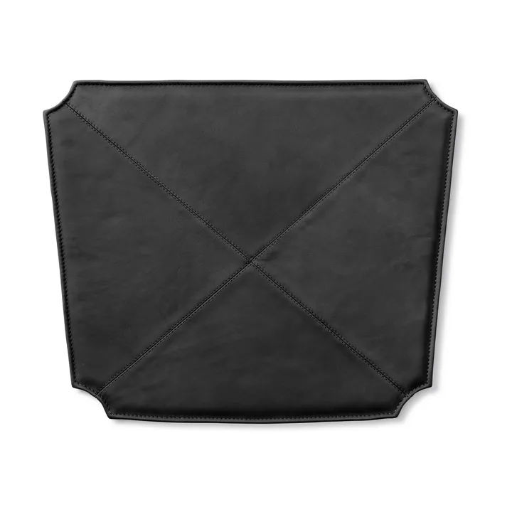 Leren zitkussen voor J39 stoel - Läder Primo 88 Black - Fredericia Furniture
