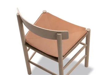 Leren zitkussen voor J39 stoel - Leer Cera 905 Russet Brown - Fredericia Furniture