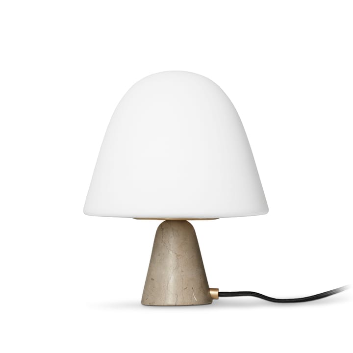 Meadow tafellamp - Opal- dark atlantico kalksteen - Fredericia Furniture