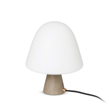 Meadow tafellamp - Opal- dark atlantico kalksteen - Fredericia Furniture