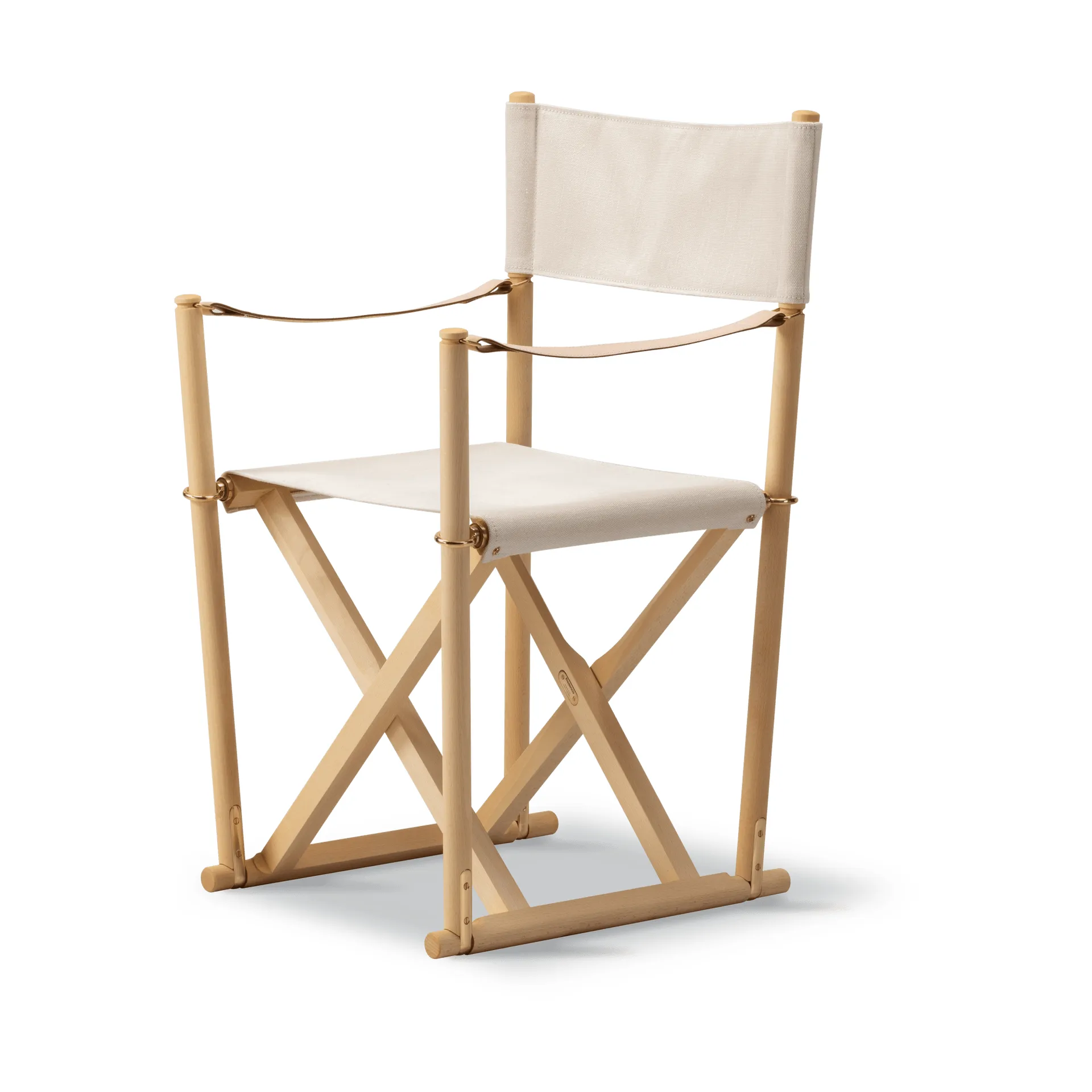 MK16 Folding Chair stoel, Off white-geolied beukenhout Fredericia Furniture