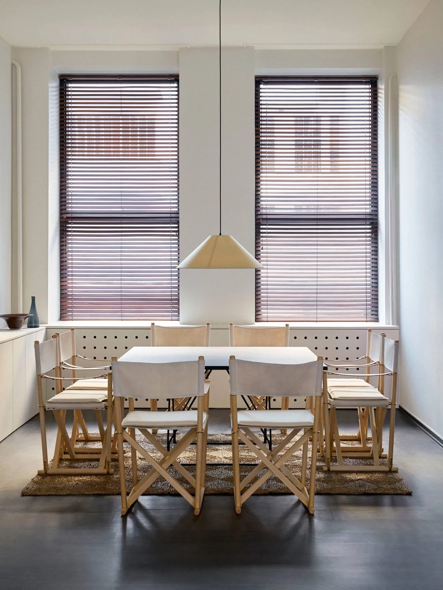 MK16 Folding Chair stoel, Off white-geolied beukenhout Fredericia Furniture