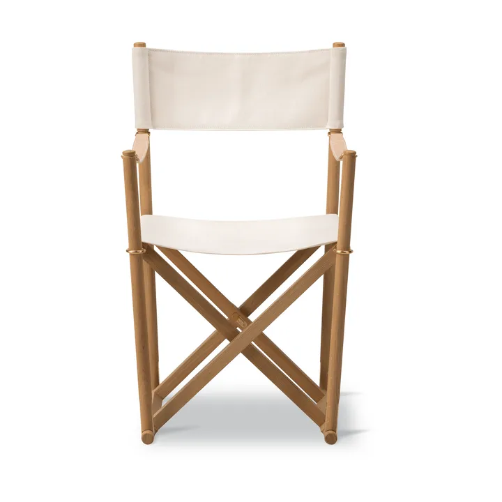 MK16 Folding Chair stoel - Off white-geolied eikenhout - Fredericia Furniture