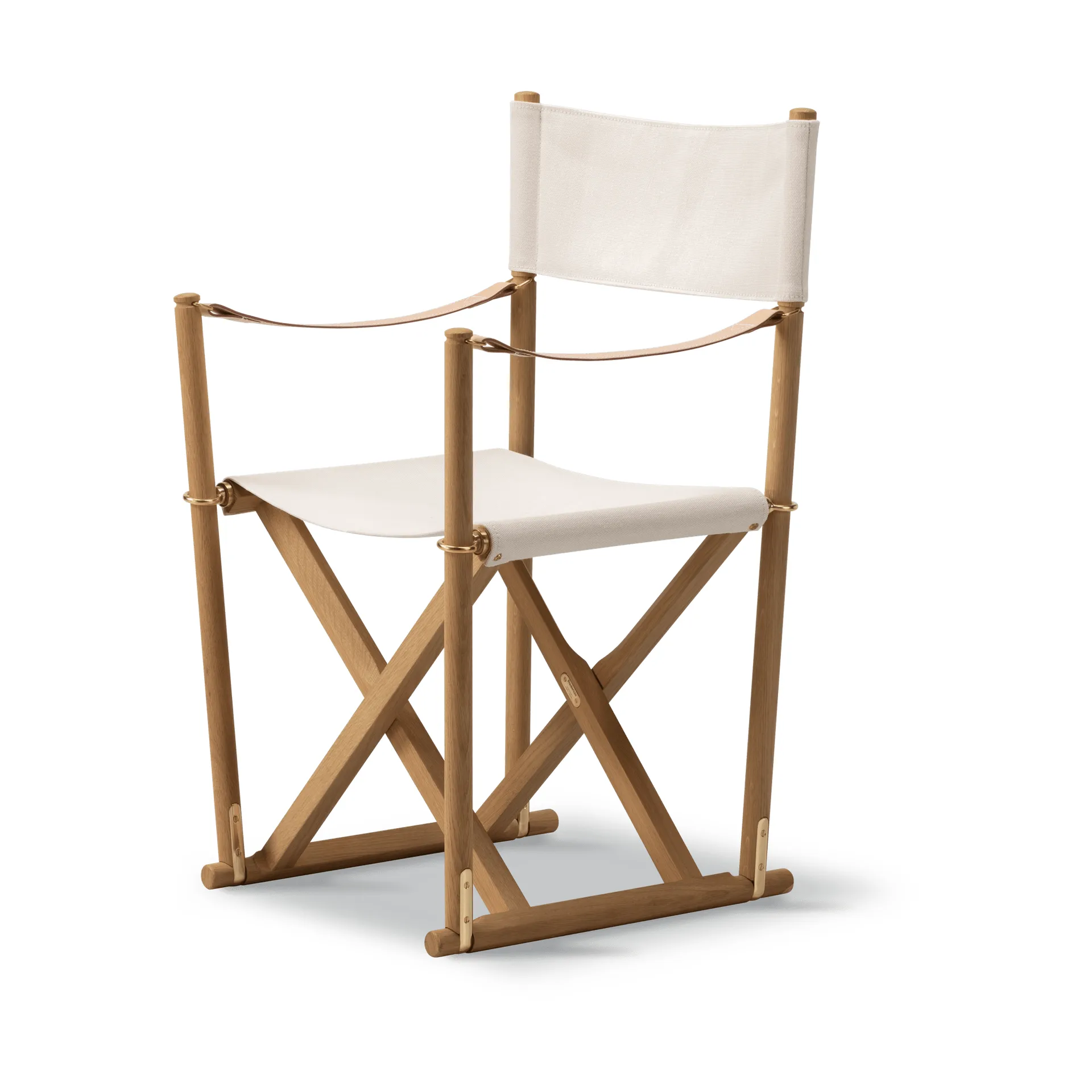 MK16 Folding Chair stoel, Off white-geolied eikenhout Fredericia Furniture