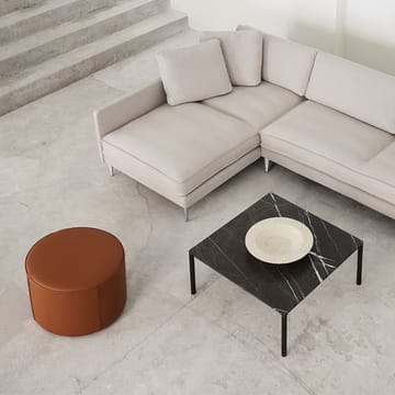 Mono zitpoef - Leder omni 307 cognac-Ø55 cm - Fredericia Furniture