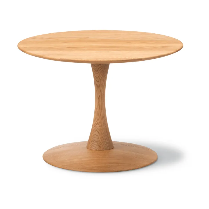 ND112 Trisse salontafel - Geoliede eik, Ø75x48 cm - Fredericia Furniture