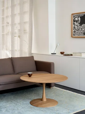 ND112 Trisse salontafel - Geoliede eik, Ø75x48 cm - Fredericia Furniture