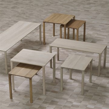 Piloti 6715 salontafel - Licht geoliede eik-hoogte 35 cm - Fredericia Furniture