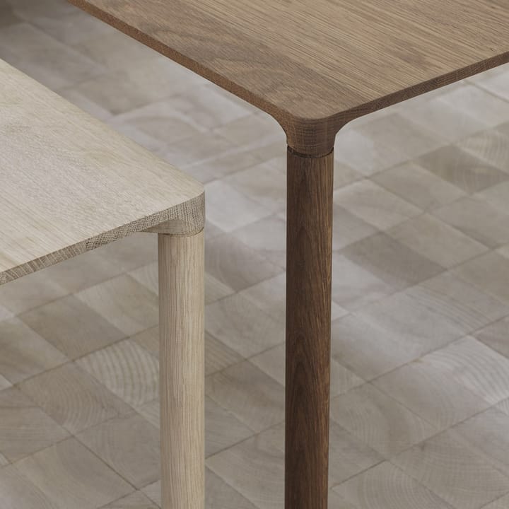 Piloti 6720 salontafel, Gerookte eik-hoogte 35 cm Fredericia Furniture