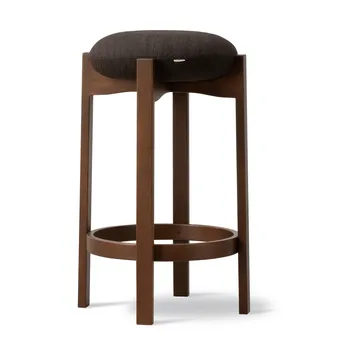 Pioneer krukstoel hoog - Odino RC41 dark brown-donker gelakt beuken - Fredericia Furniture