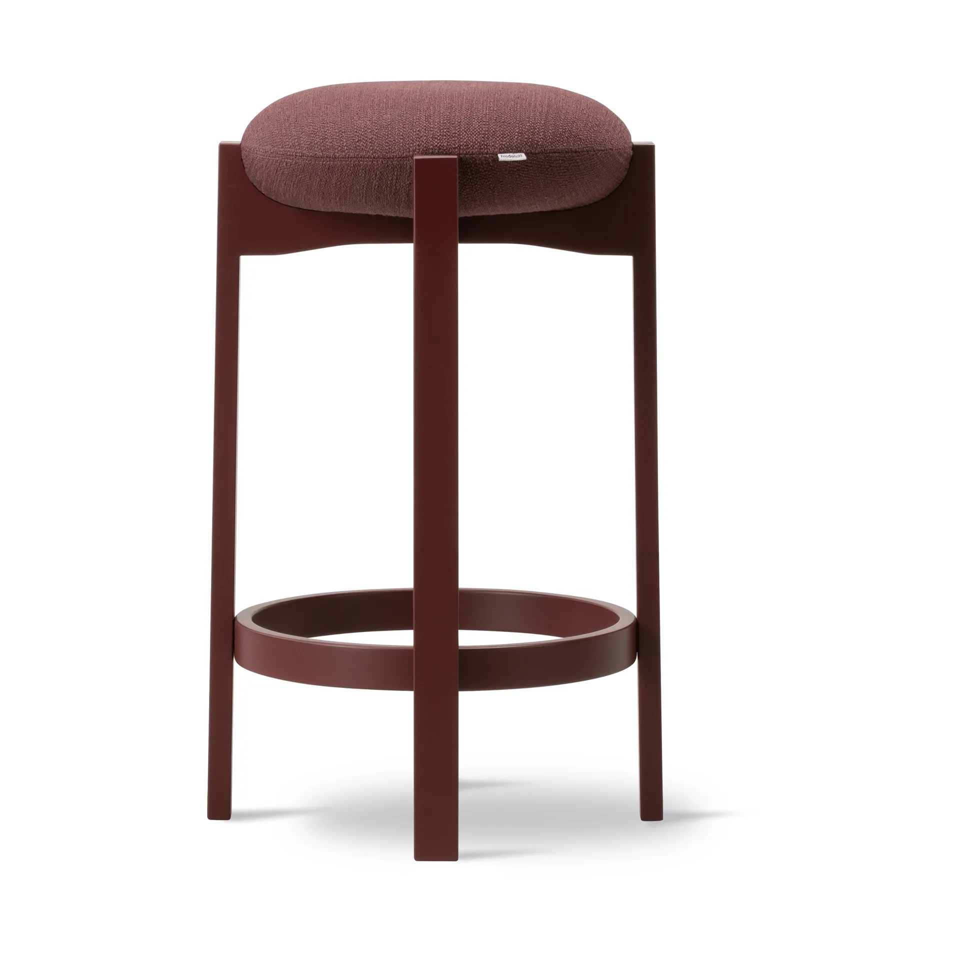 Pioneer krukstoel hoog, Odino RC43 bordeaux-bordeaux beuken Fredericia Furniture