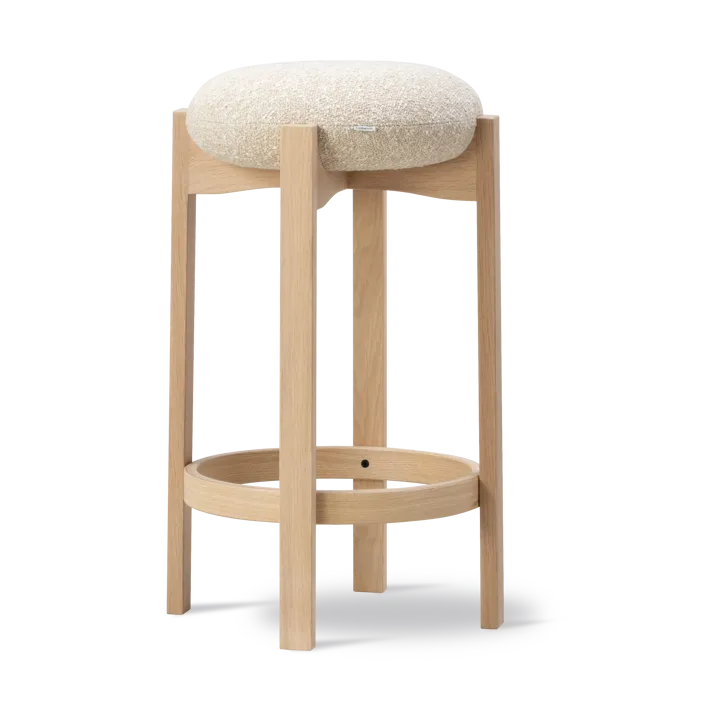 Pioneer krukstoel hoog - Zero 0001-gevernist eik - Fredericia Furniture