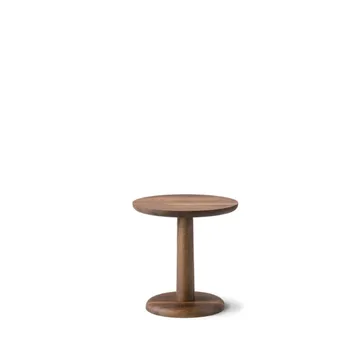 Pon bijzettafel - Gerookte eik olie, Ø40 cm - Fredericia Furniture