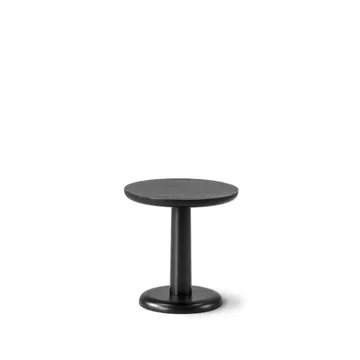Pon bijzettafel - Zwart gelakte eik, Ø35 cm - Fredericia Furniture