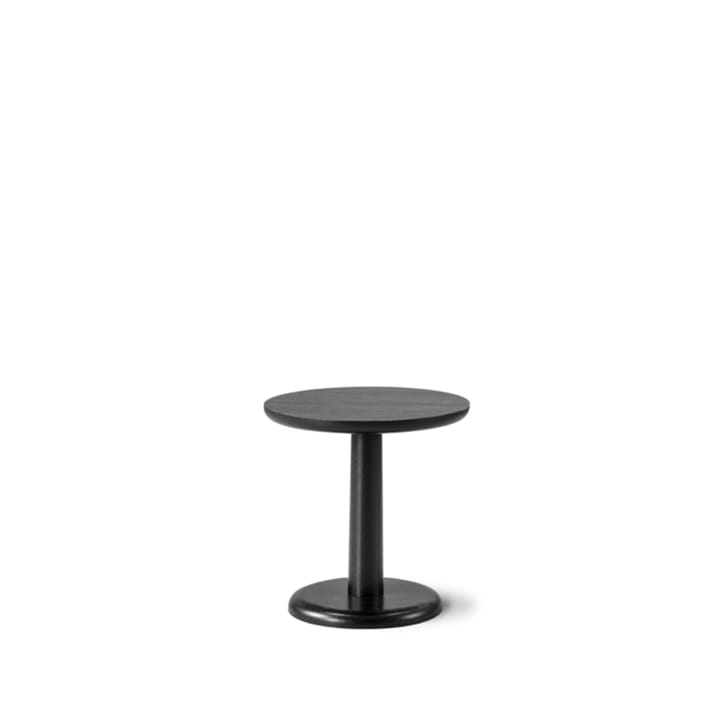 Pon bijzettafel - Zwartgelakte eik, Ø40 cm - Fredericia Furniture