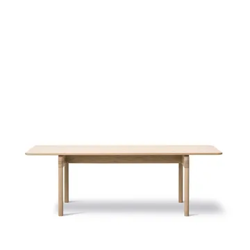 Post 6438 eetkamertafel - Lichtgeoliede eik, 100x225 cm - Fredericia Furniture