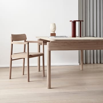 Post 6438 eetkamertafel - Rookolie eik, 100x225 cm - Fredericia Furniture