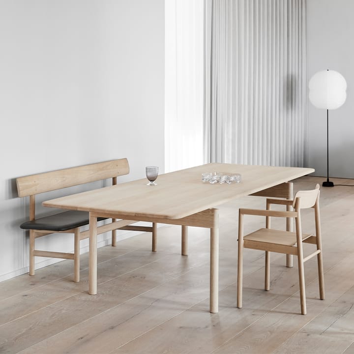 Post 6438 eetkamertafel, Rookolie eik, 100x225 cm Fredericia Furniture