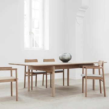 Post 6438 eetkamertafel - Rookolie eik, 100x225 cm - Fredericia Furniture