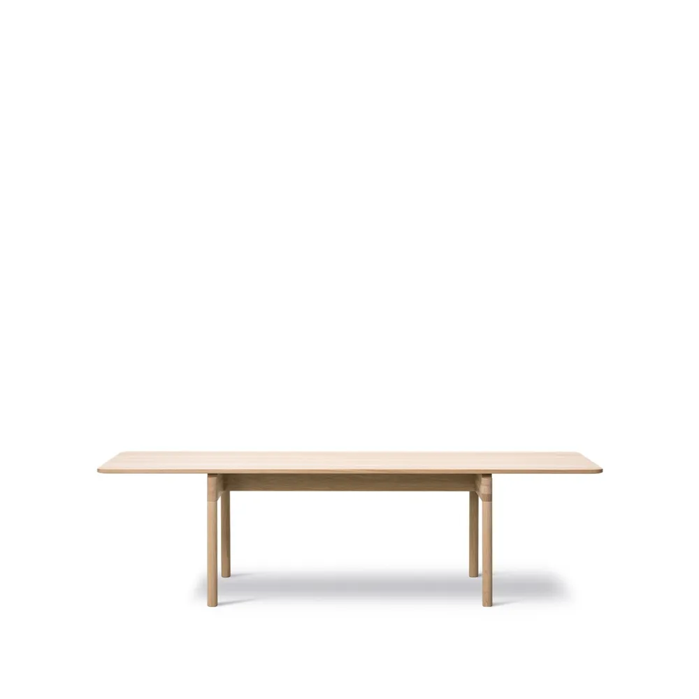 Post 6440 eettafel, Licht geoliede eik, 100x265 cm Fredericia Furniture