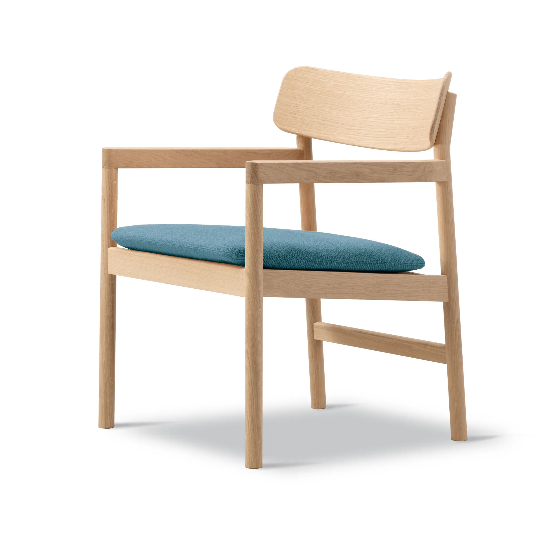Post loungestoel, Vidar 733-licht geolied eikenhout Fredericia Furniture