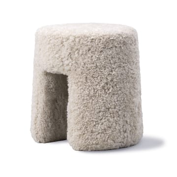 Sequoia poef - Schapenvacht moonlight - Fredericia Furniture