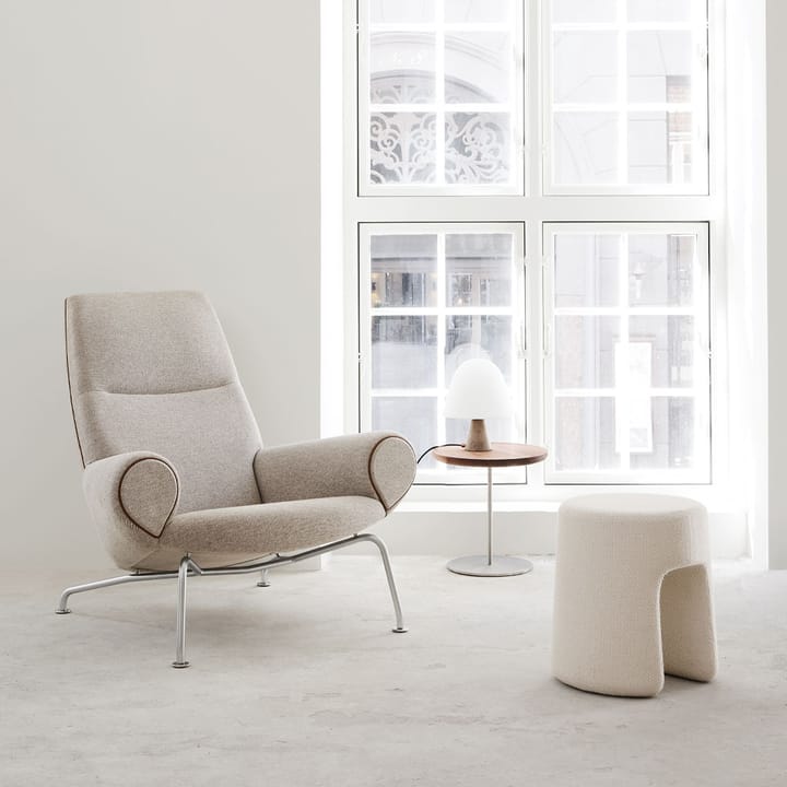 Sequoia poef, Schapenvacht moonlight Fredericia Furniture