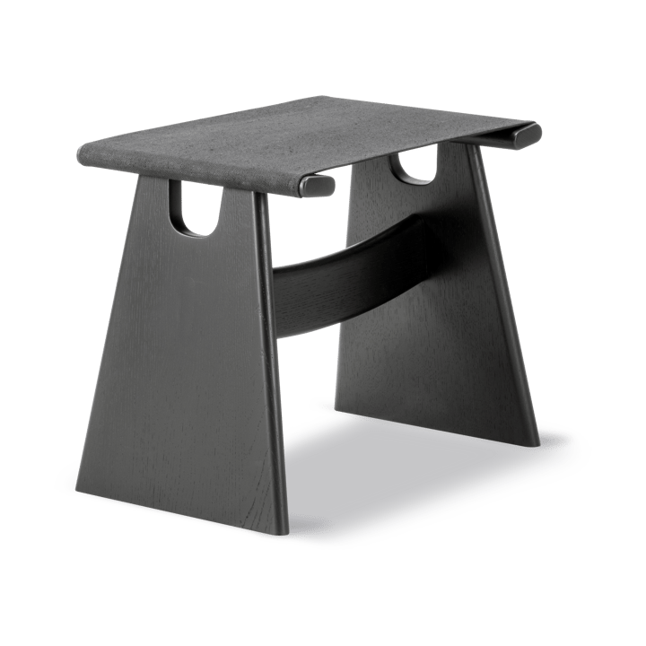 Seto krukje - Zwart canvas-zwartgelakt eiken - Fredericia Furniture