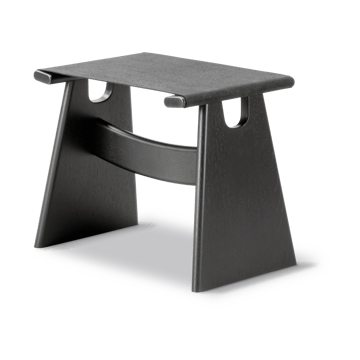 Seto krukje - Zwart canvas-zwartgelakt eiken - Fredericia Furniture