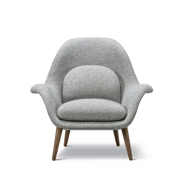 Swoon fauteuil - Hallingdal 65 130 – gerookt eiken - Fredericia Furniture