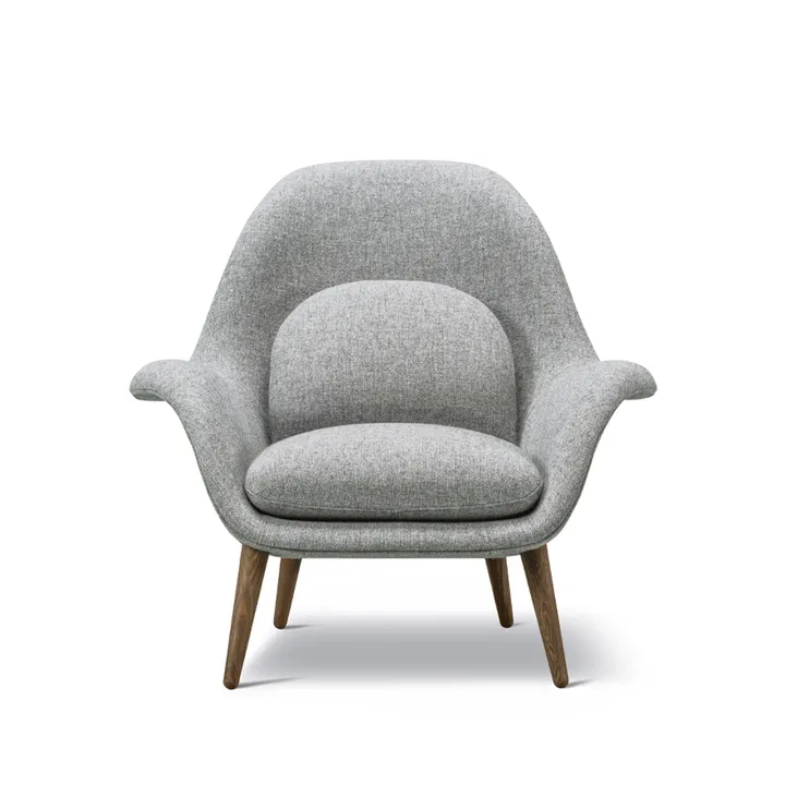 Swoon fauteuil - Hallingdal 65 130 – gerookt eiken - Fredericia Furniture