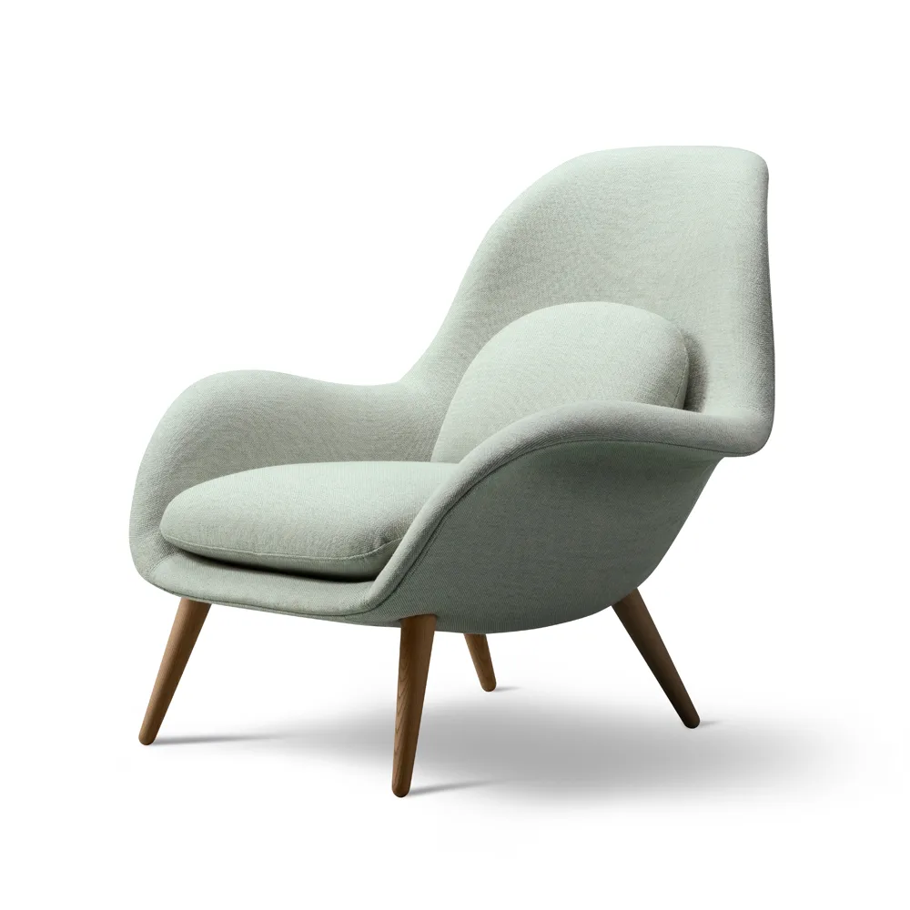 Swoon fauteuil, Sunniva 132 – gelakt eiken Fredericia Furniture