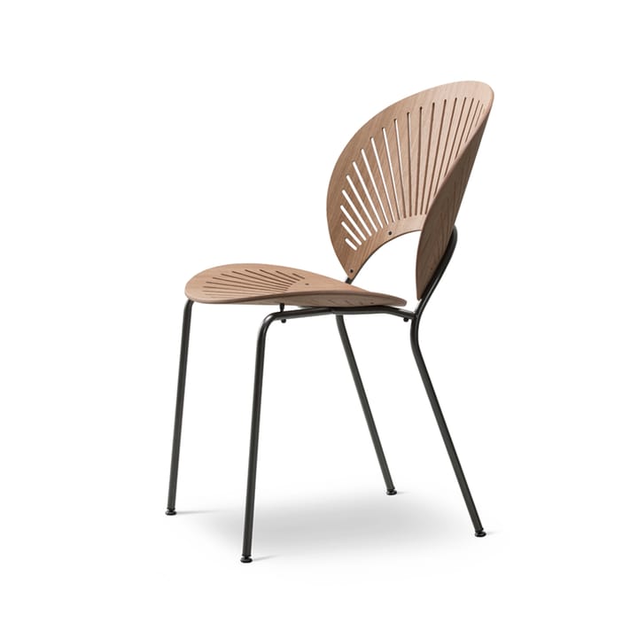 Trinidad 3398 stoel - Gelakt eiken- been zwart - Fredericia Furniture