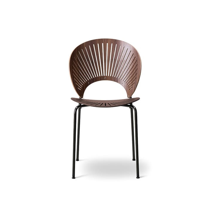 Trinidad 3398 stoel - Klarlak walnoot-been zwart - Fredericia Furniture